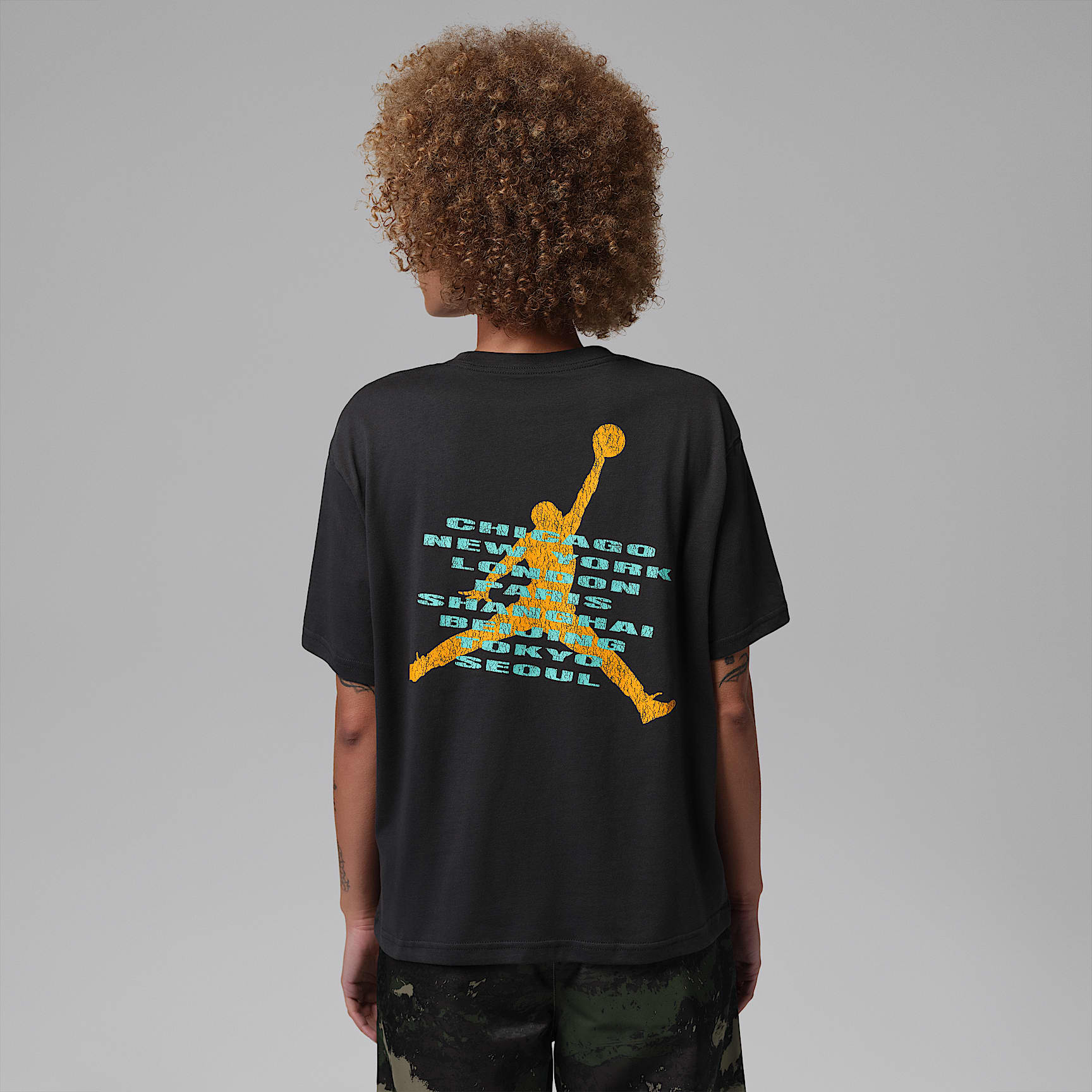 Jordan Brooklyn Women's Girlfriend T-Shirt. Nike FI